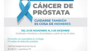 Photo of El Municipio lanza la campaña de prevención de cáncer de próstata