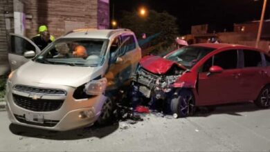 Photo of Violento choque sin heridos durante la madrugada