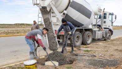 Photo of Continúan los trabajos de alumbrado público en Avenida San Martín Norte