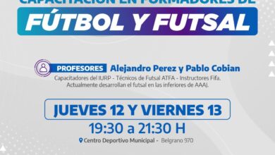 Photo of Convocatoria abierta para la Capacitación en Formación de Fútbol y Futsal