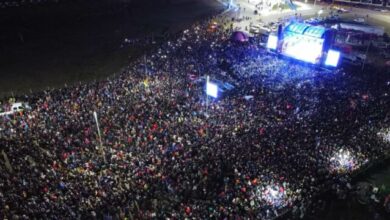 Photo of “No hubo menos de 65 mil personas en el momento más álgido”