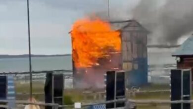 Photo of Ahora: Incendio en un galpón en Punta María