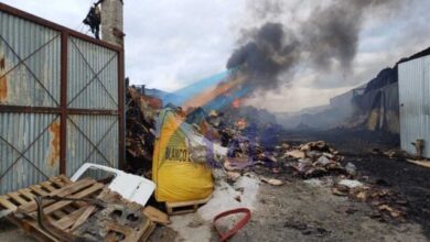 Photo of Se reactivó el fuego en la recicladora del Parque Industrial