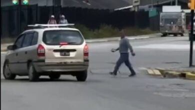 Photo of Detienen a un hombre que arrojaba piedras a los autos