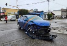 Photo of ​Conductor herido tras violento choque céntrico 